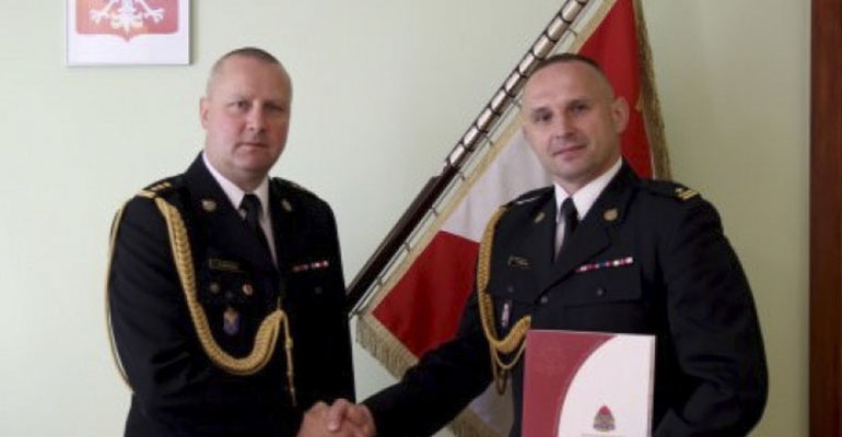 Nowym szefem jednostki został mł. bryg. Tomasz Polak
