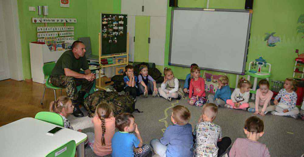 Żołnierz w krotoszyńskim „Słoneczku”