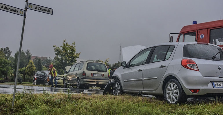 Cztery osoby poszkodowane