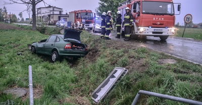 Pijani dachowali w Budach[gallery]