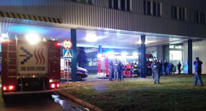 Groźny pożar w krotoszyńskiej firmie Mahle