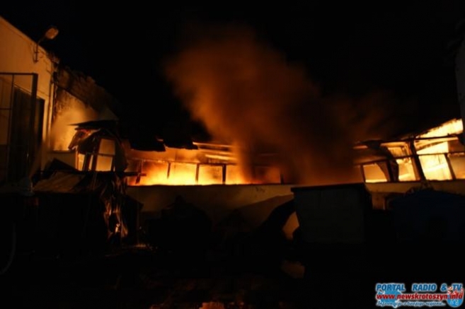 Ogromny pożar i wielkie straty [gallery]