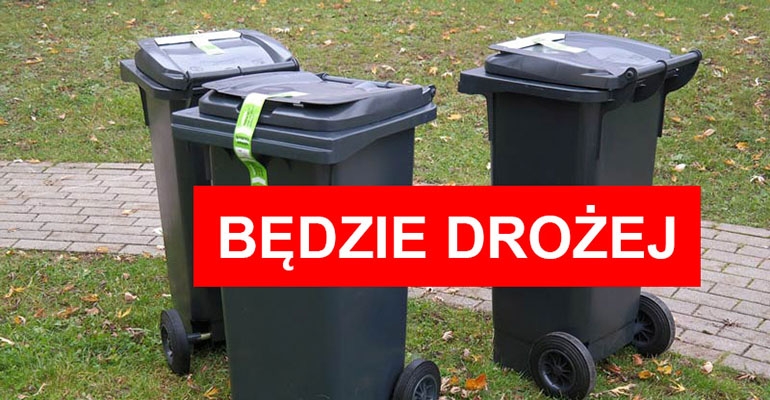Drożeje odbiór śmieci z posesji