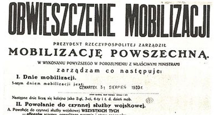 30.08.1939 r. – Powszechna mobilizacja