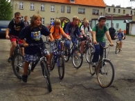 Największa atrakcją dla dzieci była wyciecka rowerowa