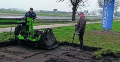 Powstaje przystanek rowerowy w Lutogniewie