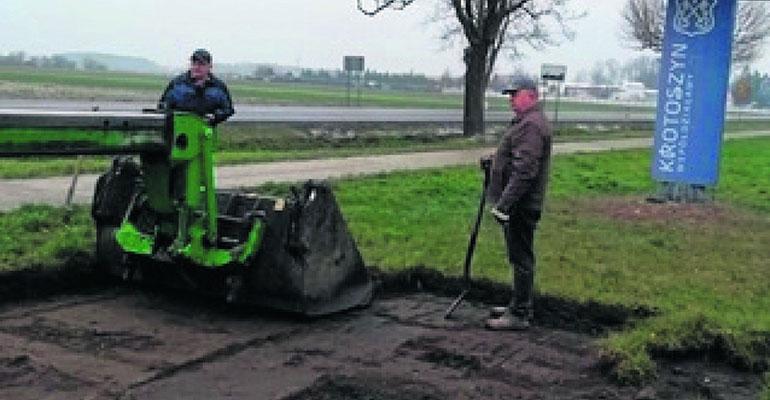 Powstaje przystanek rowerowy w Lutogniewie