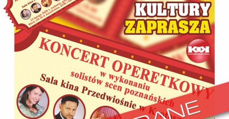 Koncert operetkowy