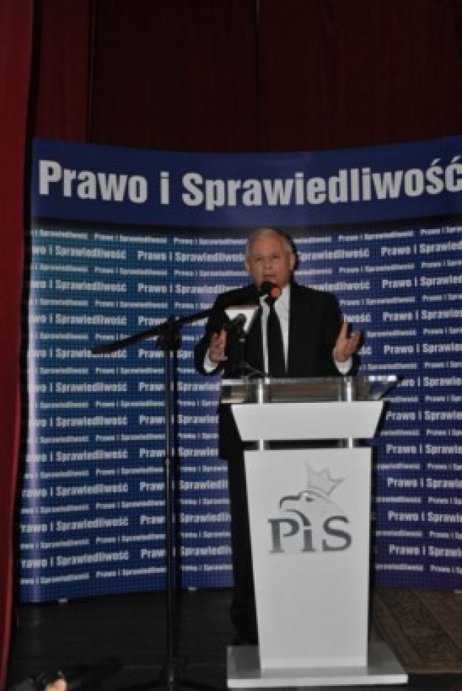 Krotoszyniacy na spotkaniu z Kaczyńskim [gallery]