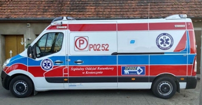 Nowa karetka w Koźminie Wlkp.