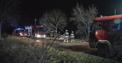 Zderzyli się podczas wyprzedzania. Opel dachował[gallery]