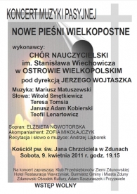 Koncert muzyki Pasyjnej