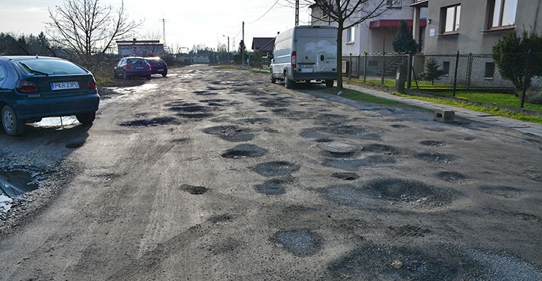Łatwo tutaj uszkodzić podwozie samochodu