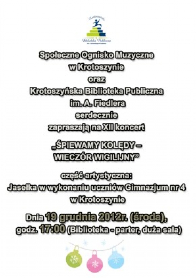 Koncertowe kolędowanie