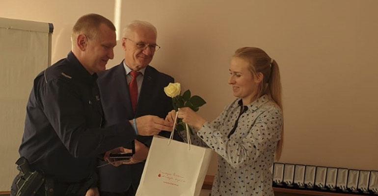 Kaliski policjant wyróżniony