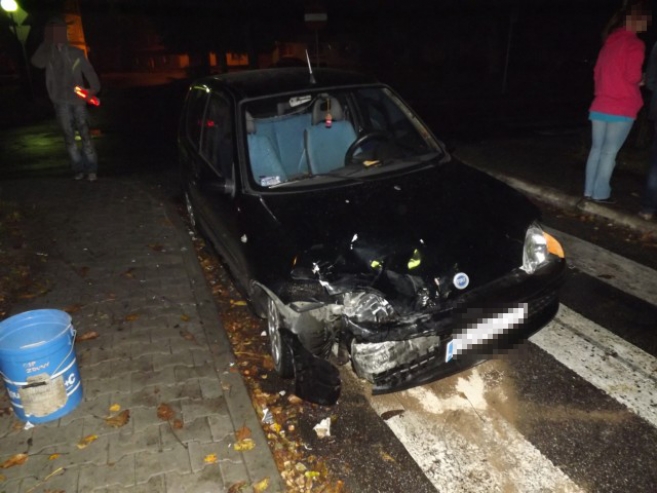 Nie ustąpił pierwszeństwa 