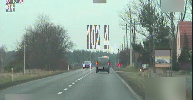 Policyjna akcja Prędkość na milickich drogach