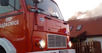 Pożar sadzy we Wziąchowie