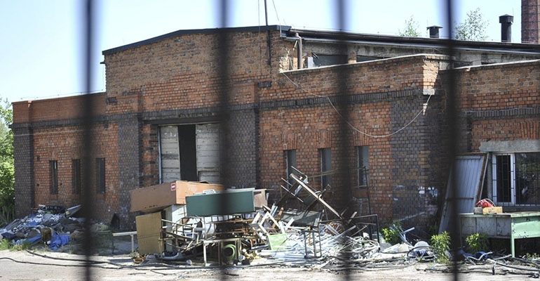 Kiedyś potężny zakład… dziś pozostały wspomnienia