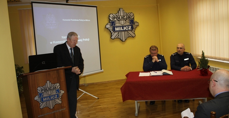 Roczna odprawa policjantów