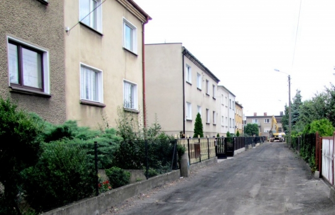 Obecnie trwają prace remontowe na Waryńskiego