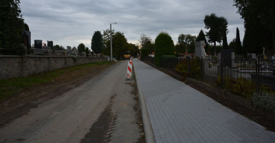 Przebudowa ulicy Goja