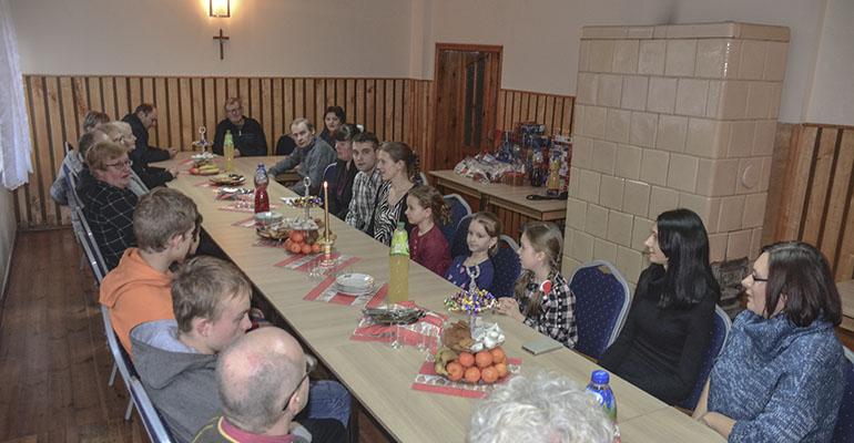 Spotkanie bożonarodzeniowe we Wróżewach