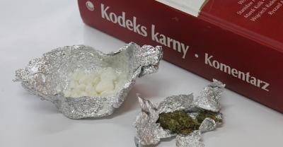 Zatrzymany, po posiadał przy sobie marihuanę