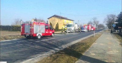 Groźna kolizja w Kobylinie