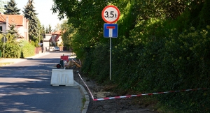 W tym miejscu w ogóle nie było chodnika