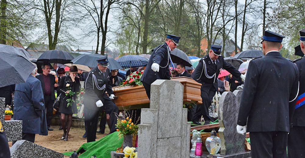 Ostatnia droga śp. Edwarda Kozupy