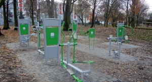 Siłownia w parku Dworcowym