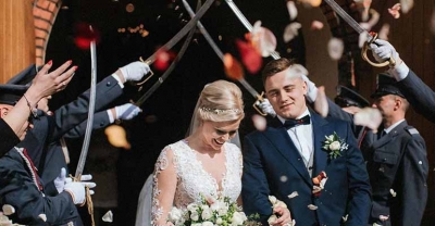 Młoda para przyjęła dużo życzeń