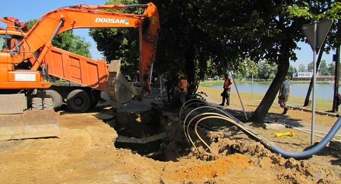 Rozpoczęto budowę kanalizacji