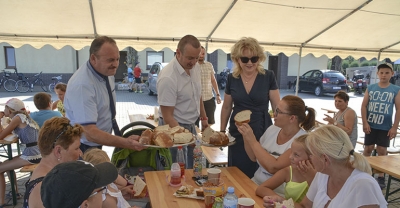 Dożynki wiejskie w Zalesiu Małym