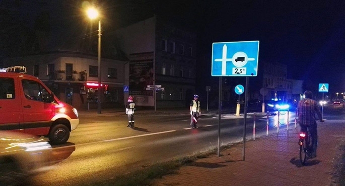 Śmiertelne potrącenie pieszej