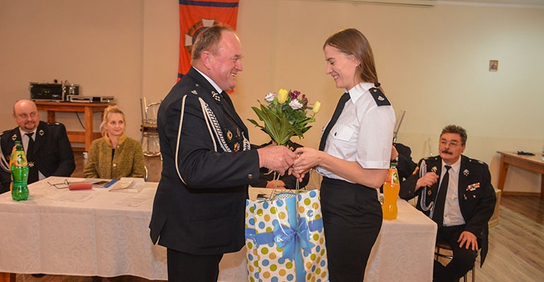 Zebranie sprawozdawcze OSP w Bożacinie