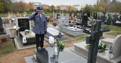 Funkcjonariusze uczcili pamięć kolegów