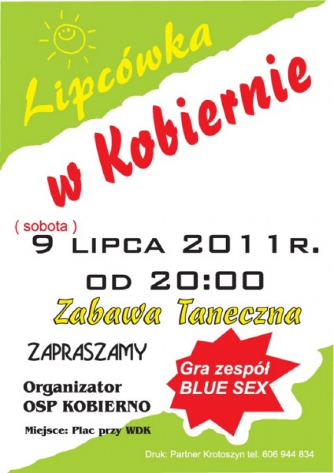 Lipcówka w Kobiernie