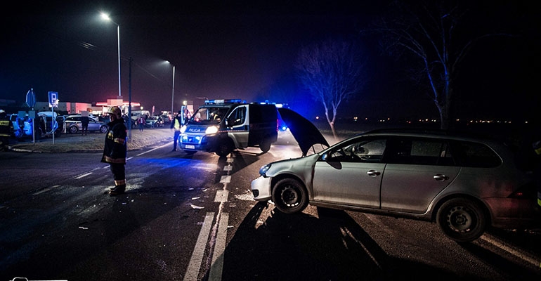 Groźna kolizja w Obrze Nowej