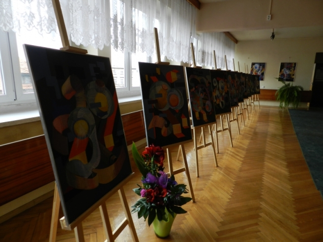 Wystawa obrazów Malinowskiej