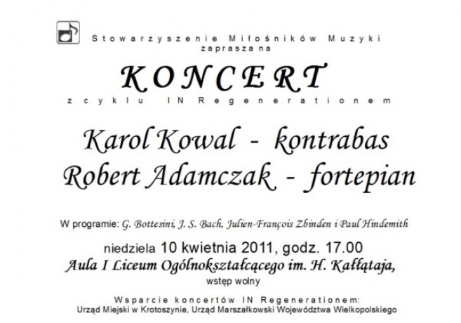 Koncert duetu muzyków