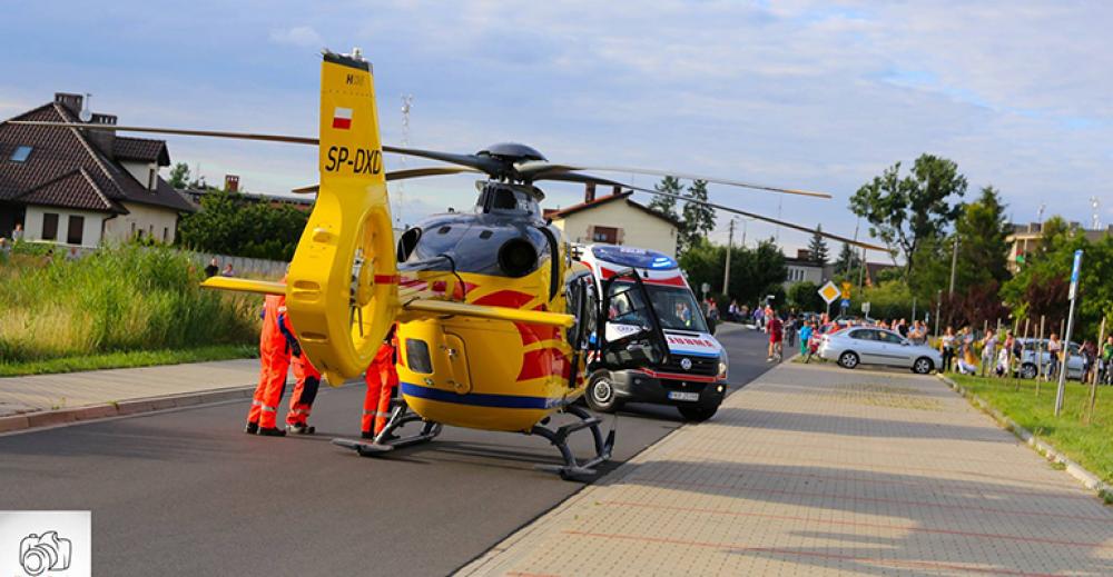 Policjant dostał udaru na służbie