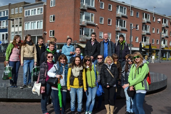 Uczniowie Ceramy w stolicy tulipanów