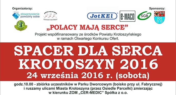 V „Spacer dla serca” już jutro