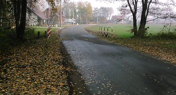 Nowa nawierzchnia drogi wygląda bardzo okazale