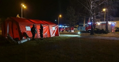 Służby ratunkowe postawieni na równe nogi