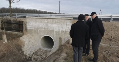 Nowy mostek w Roszkach