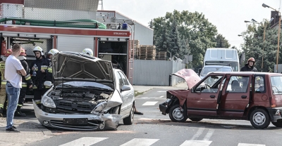 Zderzenie na skrzyżowaniu[gallery]