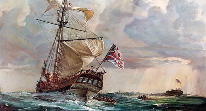 11.10.1776 r. – Debiut US Navy